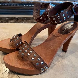 Wood Heels Size 36.5